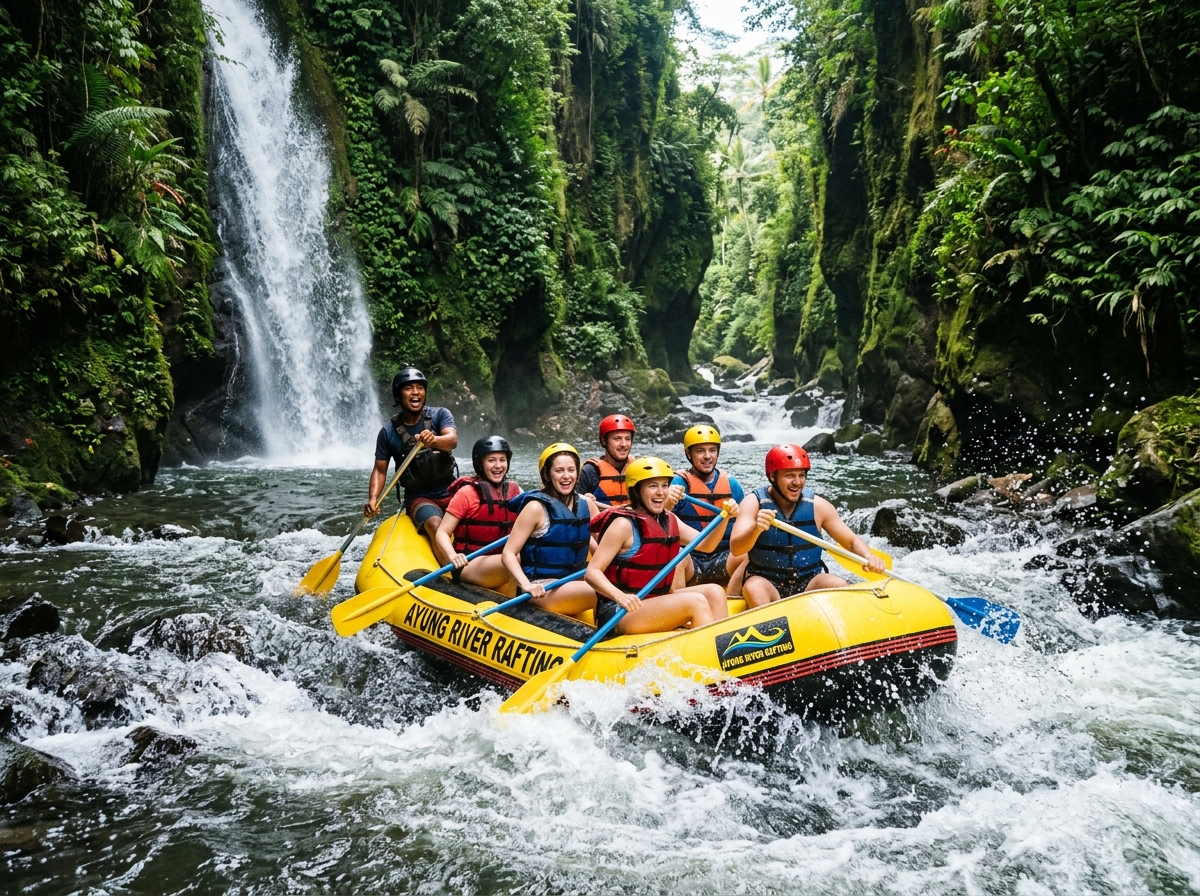 Ayung River Rafting & Ubud Culture